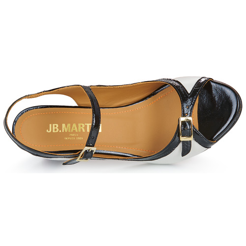 JB Martin LUBIE Nappa / Weiss / Nappa / Schwarz