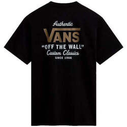 Kleidung Herren Langarmshirts Vans  Schwarz