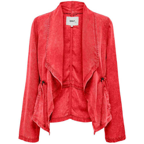 Kleidung Damen Mäntel Only  Rot