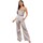 Kleidung Damen Overalls / Latzhosen La Modeuse 71148_P166962 Silbern