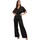 Kleidung Damen Overalls / Latzhosen La Modeuse 71149_P166967 Schwarz