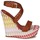 Schuhe Damen Sandalen / Sandaletten Missoni XM015 Braun / Multicolor