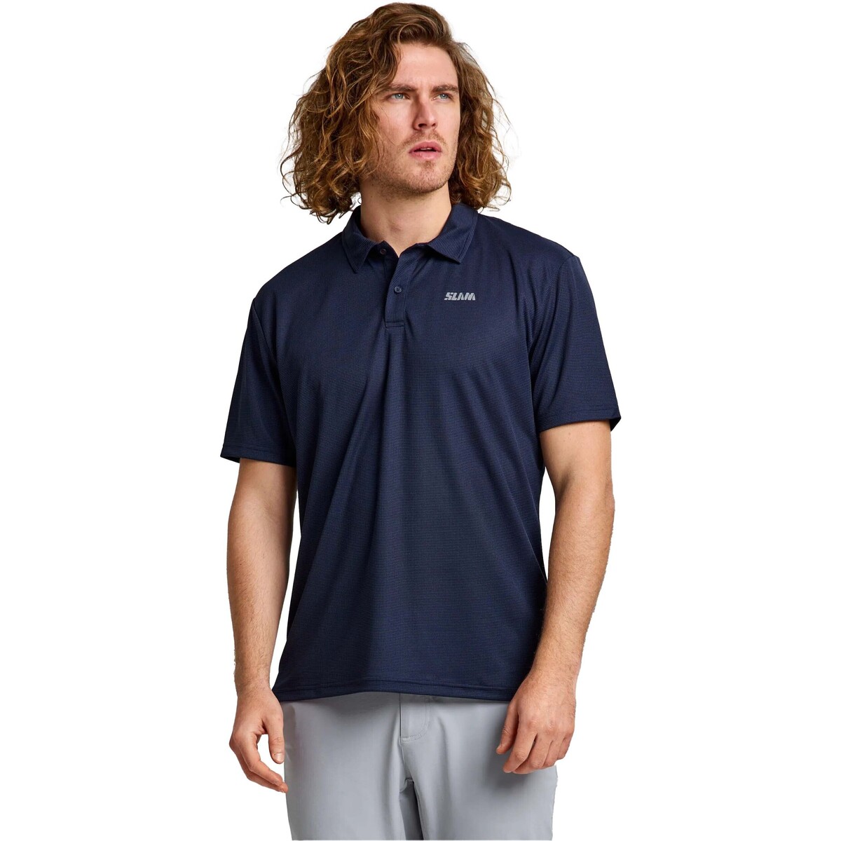 Kleidung Herren T-Shirts & Poloshirts Slam  Blau