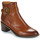 Schuhe Damen Low Boots Mam'Zelle TIRIBA Braun