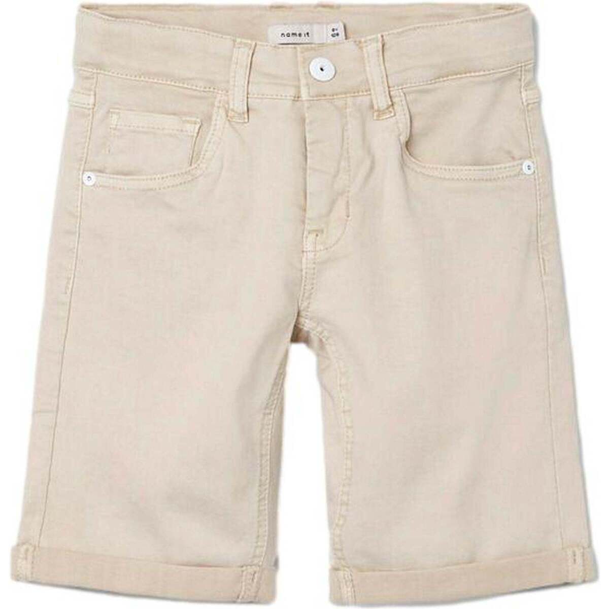 Kleidung Shorts / Bermudas Name it  Beige