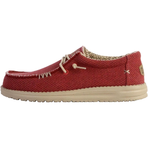Schuhe Herren Slipper HEYDUDE 237236 Rot
