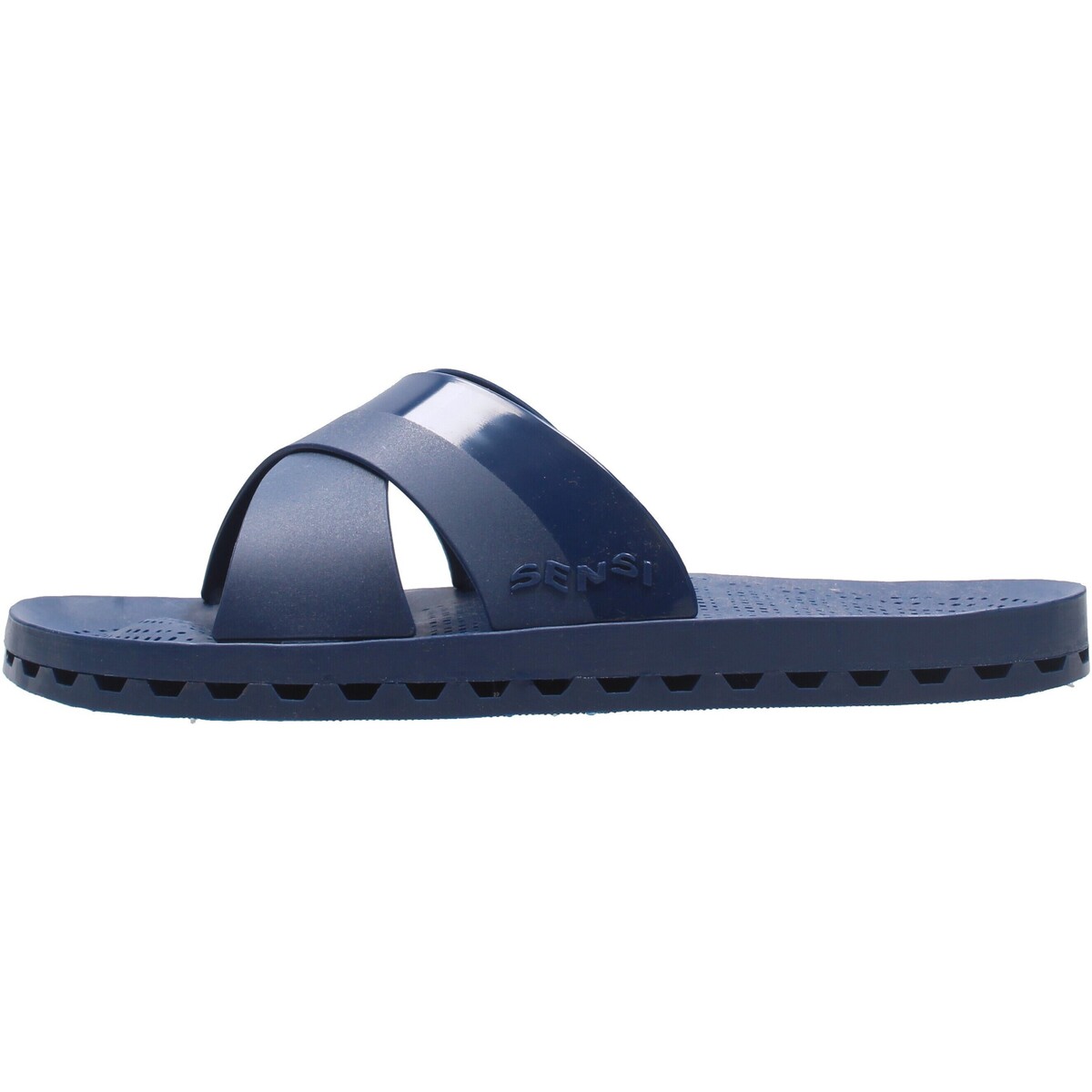 Schuhe Herren Pantoffel Sensi  Blau