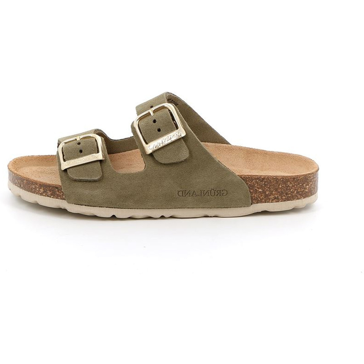 Schuhe Damen Pantoffel Grunland  Grün
