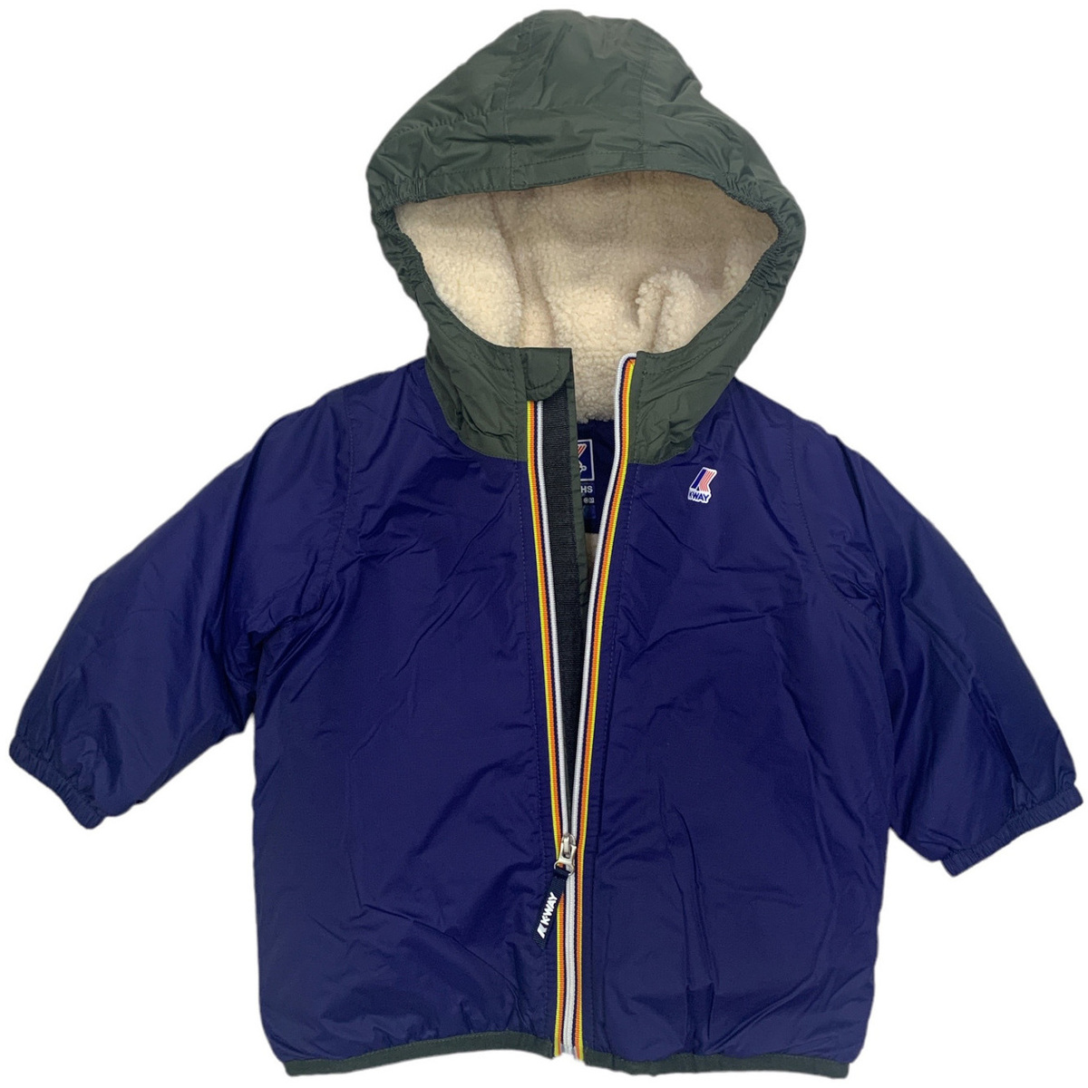 Kleidung Kinder Jacken K-Way  Blau
