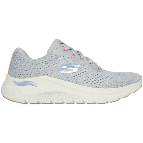 Schuhe Damen Sneaker Skechers  Grau