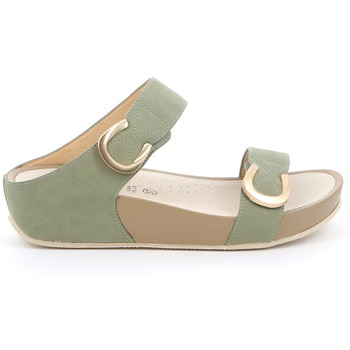 Schuhe Damen Pantoffel Grunland  Grün