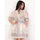 Kleidung Damen Kleider La Modeuse 71106_P166812 Beige