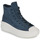Schuhe Damen Sneaker High Converse CHUCK TAYLOR ALL STAR MOVE PLATFORM COLORFUL SUEDE Blau
