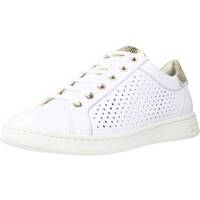 Schuhe Damen Sneaker Geox D JAYSEN B Weiss