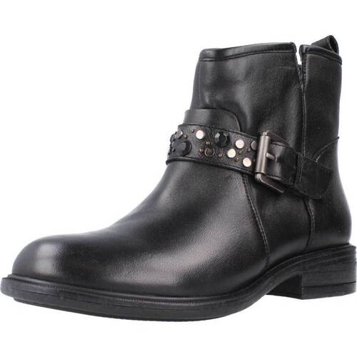 Schuhe Damen Stiefel Geox D CATRIA I Schwarz