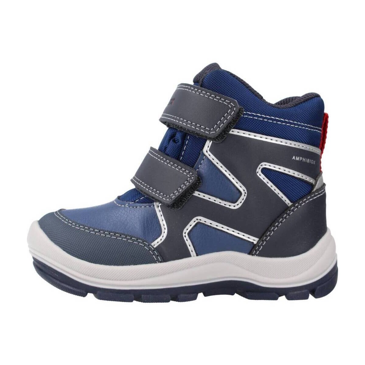 Schuhe Jungen Stiefel Geox B FLANFIL BOY B ABX Blau