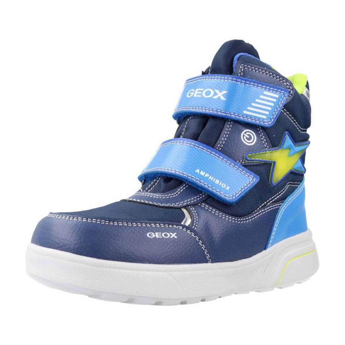Schuhe Jungen Stiefel Geox J SVEGGEN BOY B ABX Blau