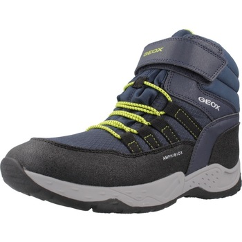 Schuhe Jungen Stiefel Geox J SENTIERO BOY B ABX Blau