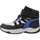 Schuhe Jungen Stiefel Geox J SENTIERO BOY B ABX Schwarz