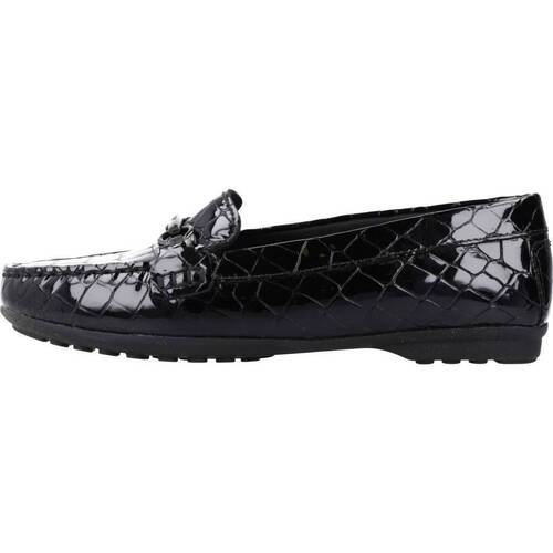 Geox CROC PR.PAT.LEA Schwarz