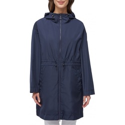 Kleidung Damen Windjacken Geox W BULMYA LONG PARKA Blau