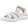 Schuhe Damen Sandalen / Sandaletten Geox D SORAPIS + GRIP Weiss