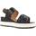 Schuhe Damen Sandalen / Sandaletten Geox D ROSITA Schwarz