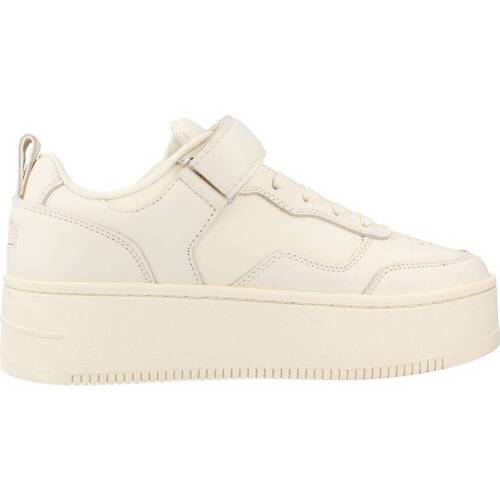 Tommy Jeans ADHESIVE STRIP FLATFORM Beige