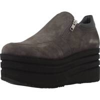 Schuhe Damen Sneaker Yellow 82906 Grau