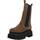 Schuhe Damen Stiefel Yellow CLEVELAND Braun