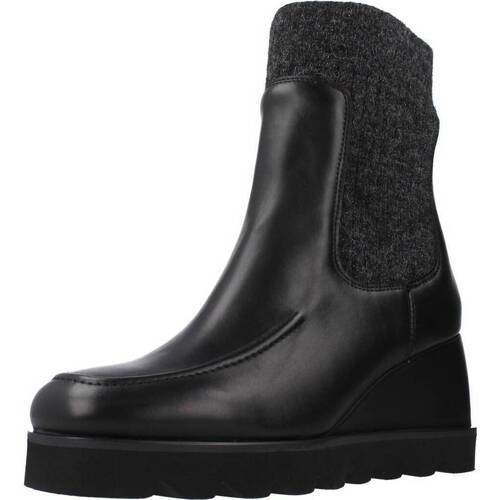 Schuhe Damen Stiefel Unisa LEYSA NF Schwarz