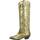 Schuhe Damen Stiefel Curiosite 2317C Gold