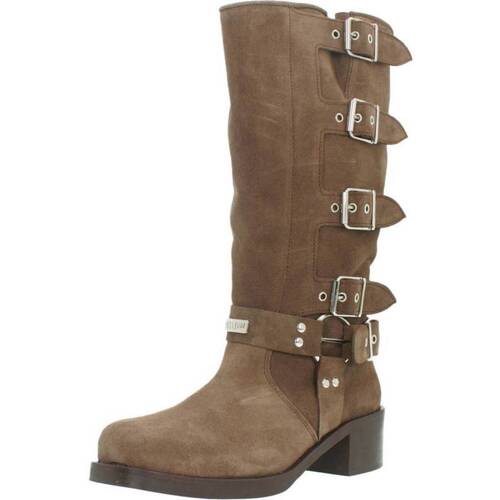 Schuhe Damen Stiefel Yellow LOLA Braun