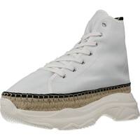 Schuhe Damen Stiefel Yellow STREET BOOT PARTY LEATHER Weiss
