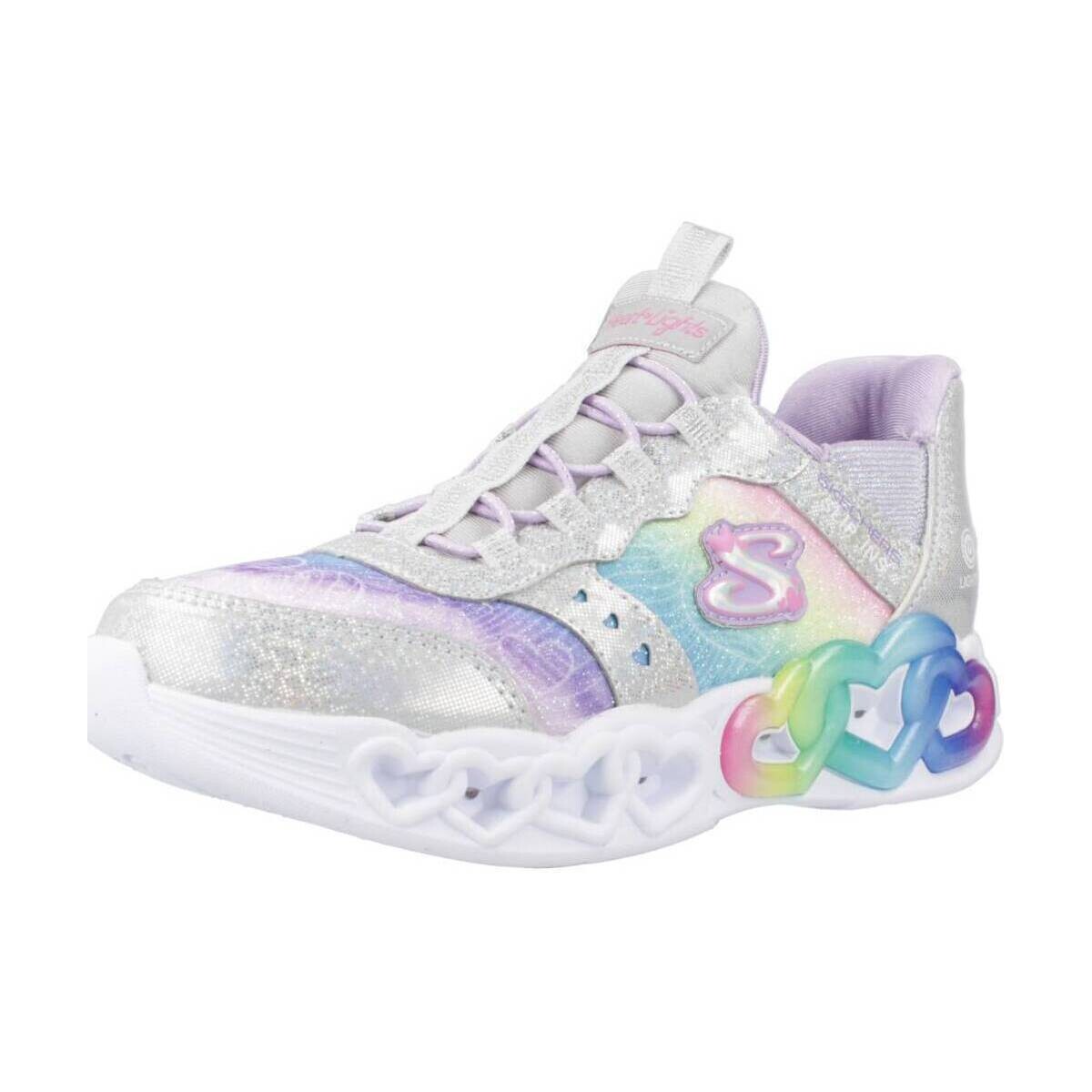 Schuhe Mädchen Sneaker Skechers SLIP-INS: INFINITE Grau