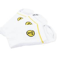 Unterwäsche Damen Strümpfe Yellow PACK DE 3 THUNDER SOCKS Weiss