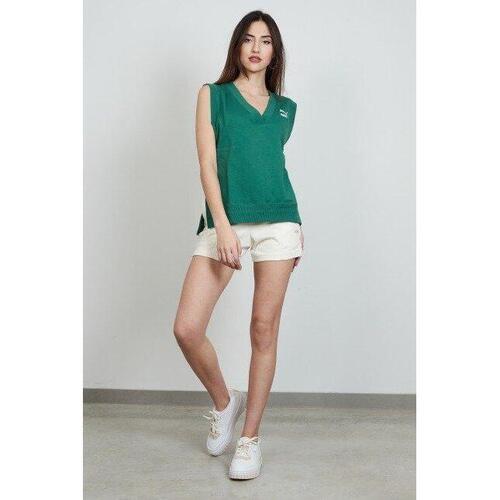 Puma CLASSICS V-NECK VEST Grün