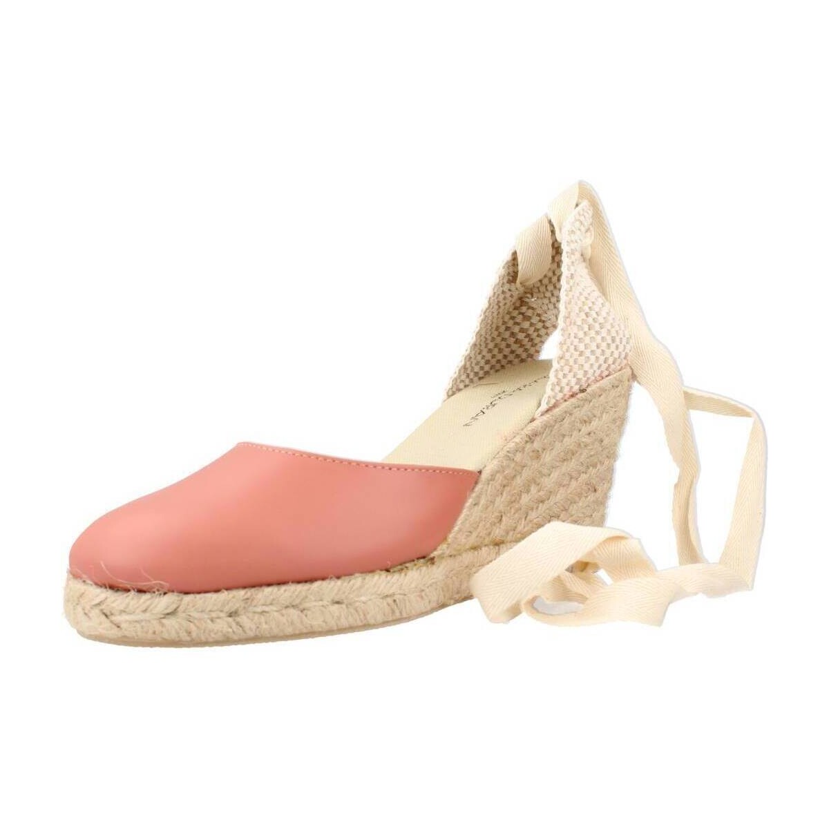 Schuhe Damen Leinen-Pantoletten mit gefloch Clara Duran VALENNAP2CD Orange