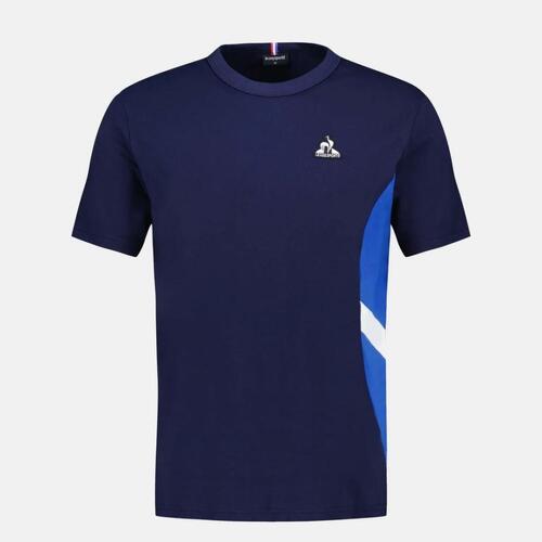 Kleidung Herren T-Shirts & Poloshirts Le Coq Sportif SAISON Blau