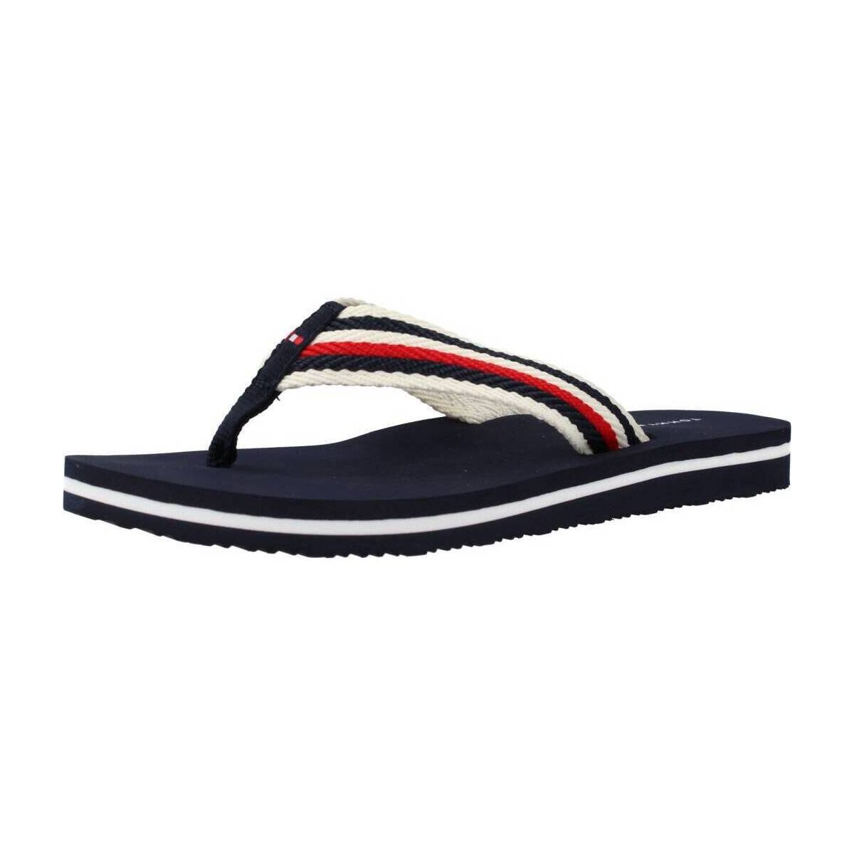 Schuhe Damen Zehensandalen Tommy Hilfiger ESSENTIAL COMFORT Blau
