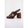 Schuhe Damen Sandalen / Sandaletten Alpe 5128 09 Braun