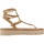 Schuhe Damen Sandalen / Sandaletten Caryatis 671007C Braun