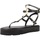 Schuhe Damen Sandalen / Sandaletten Caryatis 671007C Schwarz