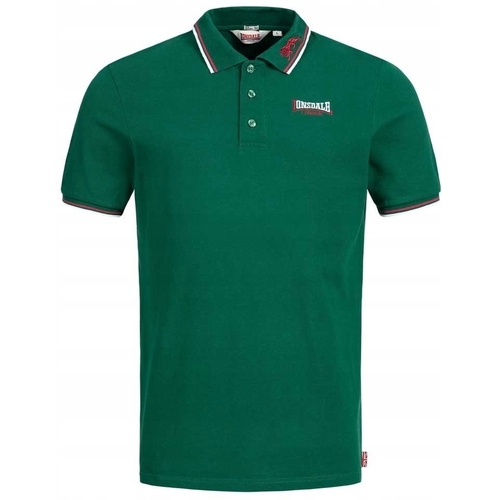 Kleidung Herren Polohemden Lonsdale Polo  Lion Grün