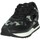 Schuhe Damen Sneaker High Atlantic Stars AS32W100 Schwarz
