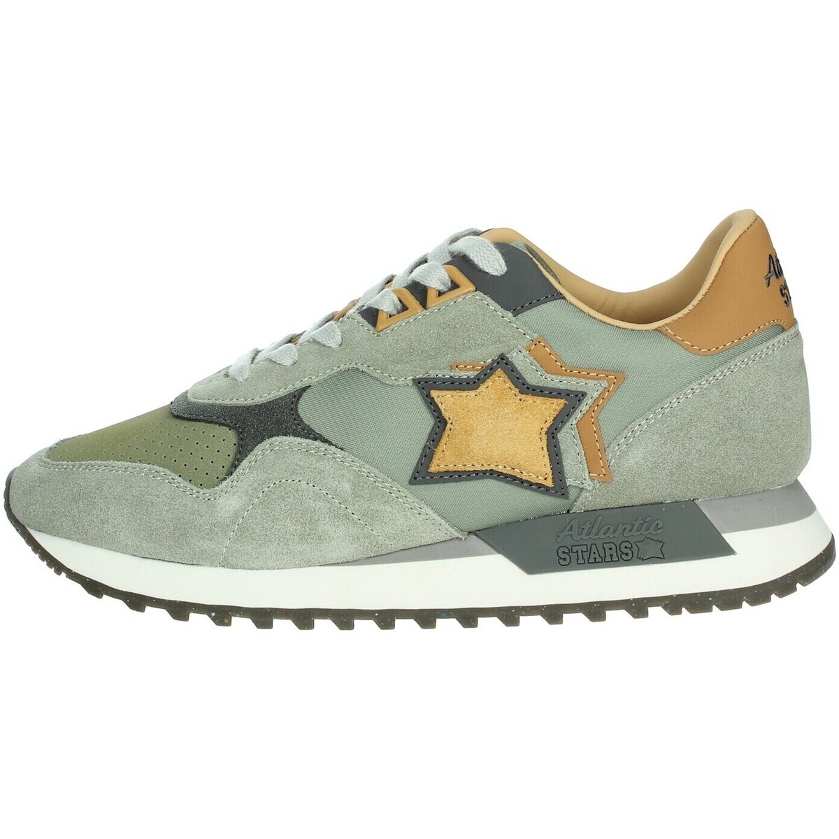 Schuhe Herren Sneaker High Atlantic Stars AS32M100 Grün