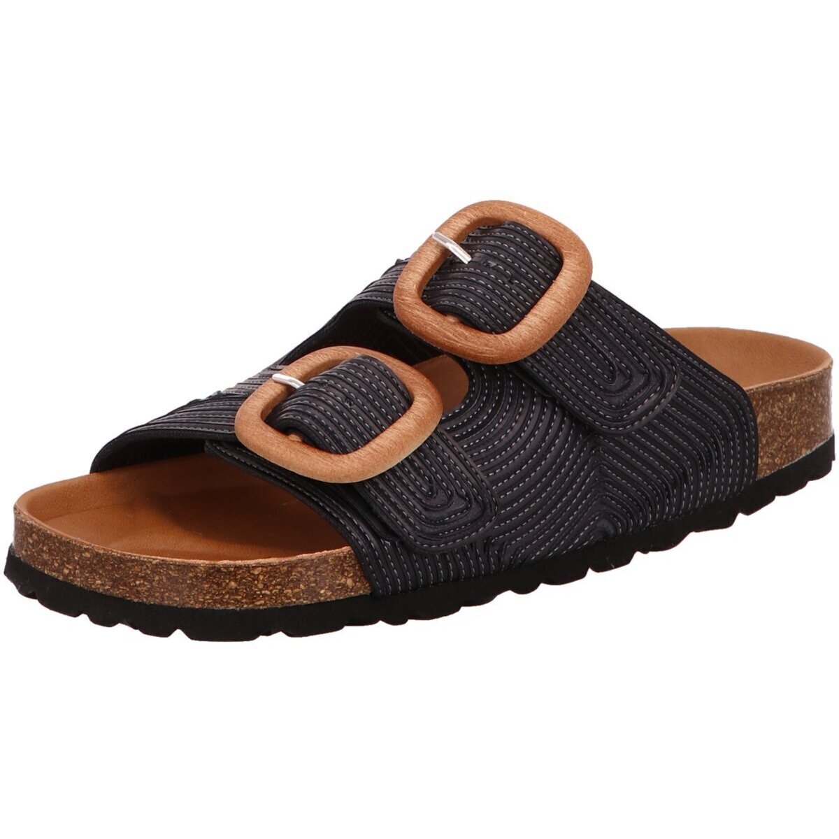 Schuhe Damen Pantoletten / Clogs Verbenas Pantoletten Ruth 3300610402 Schwarz