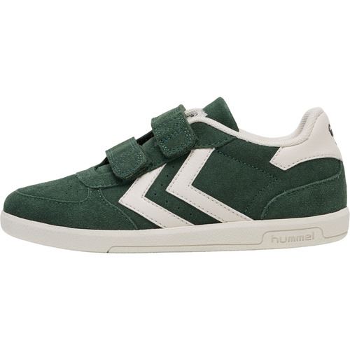Schuhe Kinder Sneaker hummel Baskets enfant  Victory II Grün