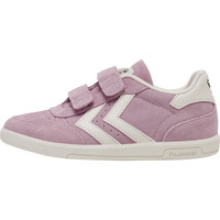 Schuhe Kinder Sneaker hummel Baskets enfant  Victory II Rosa