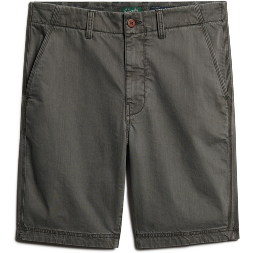Kleidung Herren Shorts / Bermudas Superdry Short chino  Officer Grau